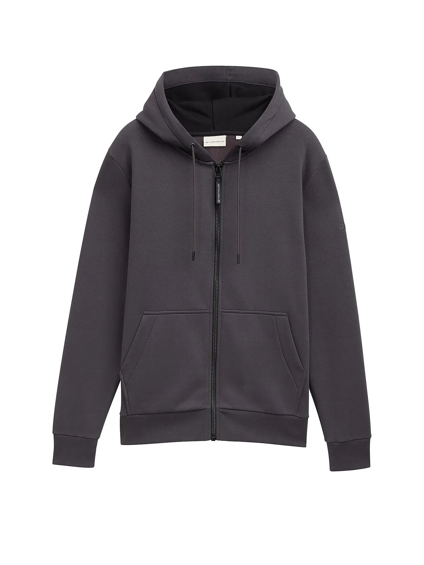 TOM TAILOR | Sweatjacke | grau